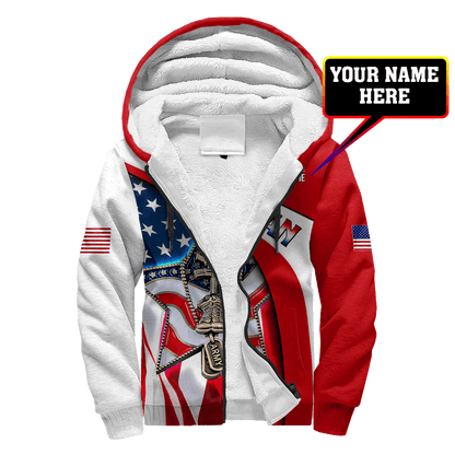 American Army Personalize 3D All Over Hoodie