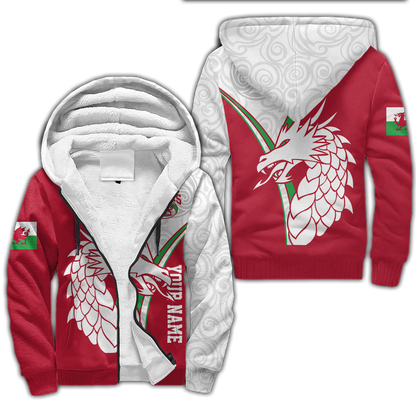 Premium Personalized 3D Printed Wales Dragon Shirts MEI