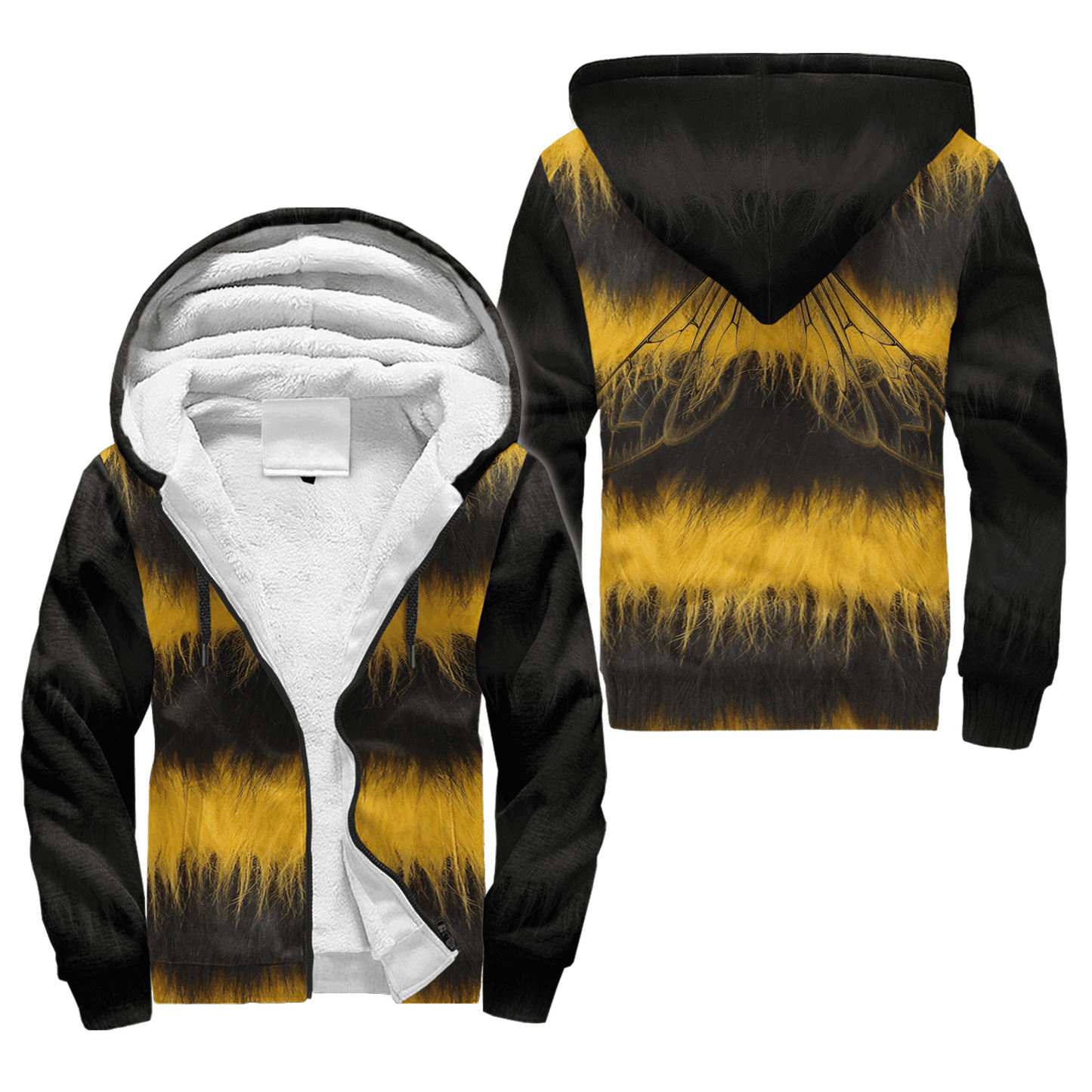 Bee No1 Cosplay 3D Over Printed Unisex Deluxe Hoodie ML