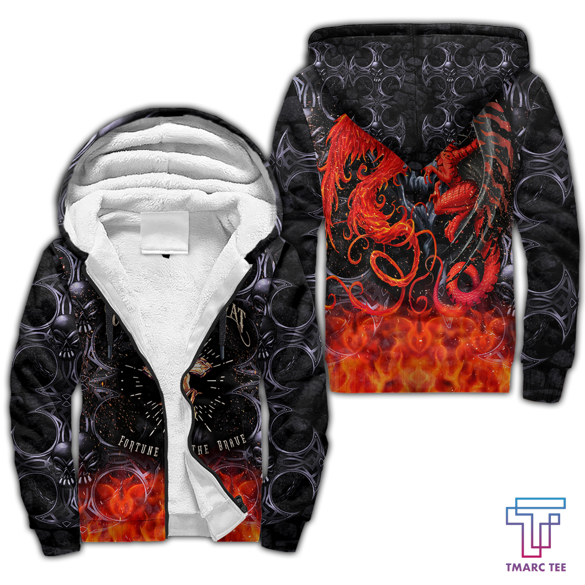 Dragon 3D All Over Printed Hoodie MH29062104