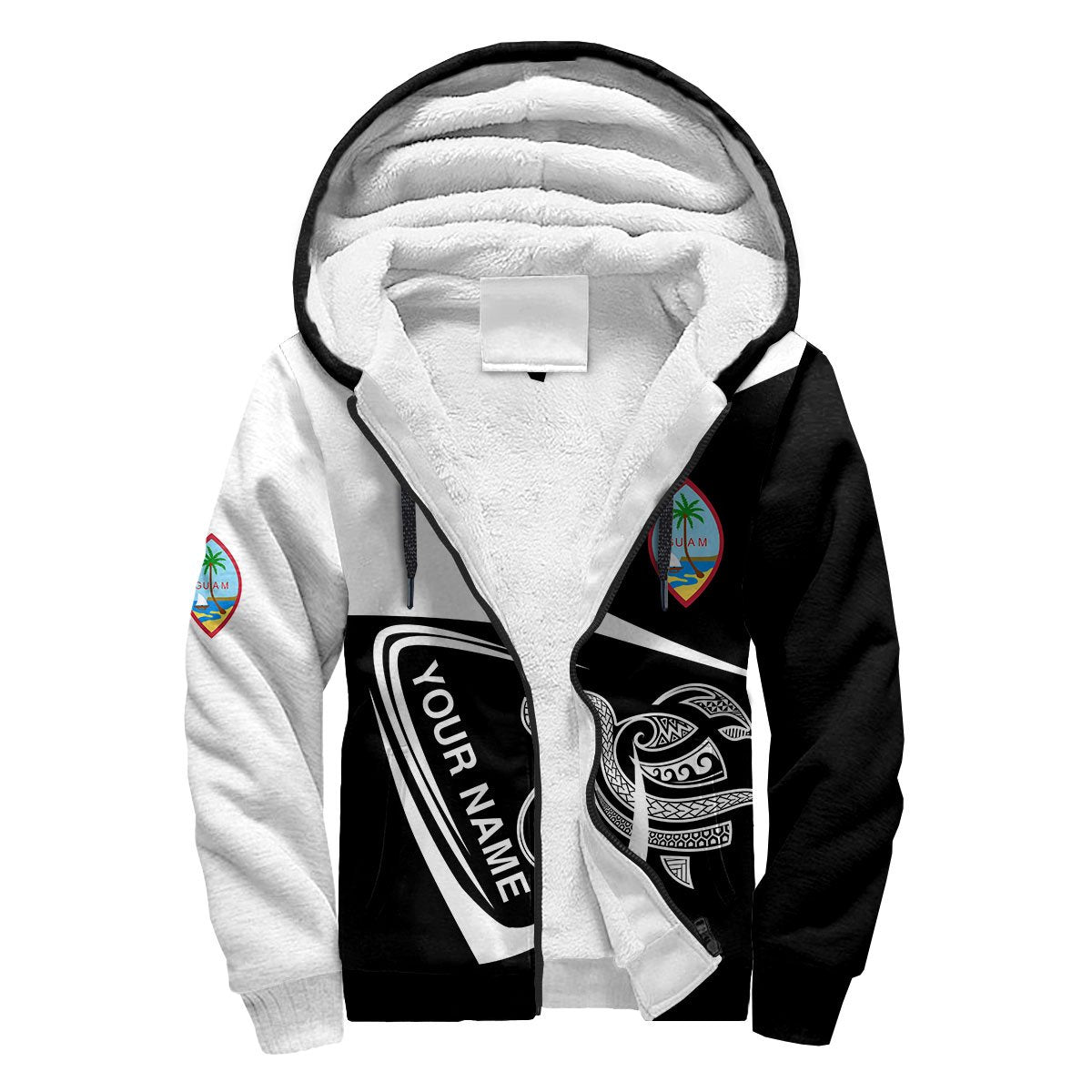 Premium Unisex Hoodie Polynesian Guam Custom Name ML