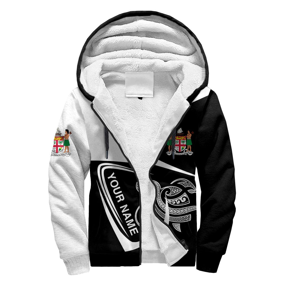 Premium Unisex Hoodie Polynesian Fiji Custom Name ML