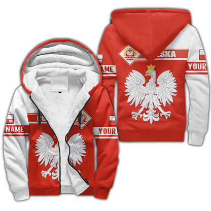 Personalized Polska 3D All Over Printed Unisex Hoodie