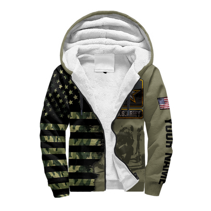 Personalized Name US Army Veteran 3D All Over Printed Shirts