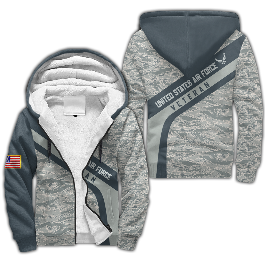 Premium Unique U.S Air Force Veteran Polo All Over Printed Personalized Shirt