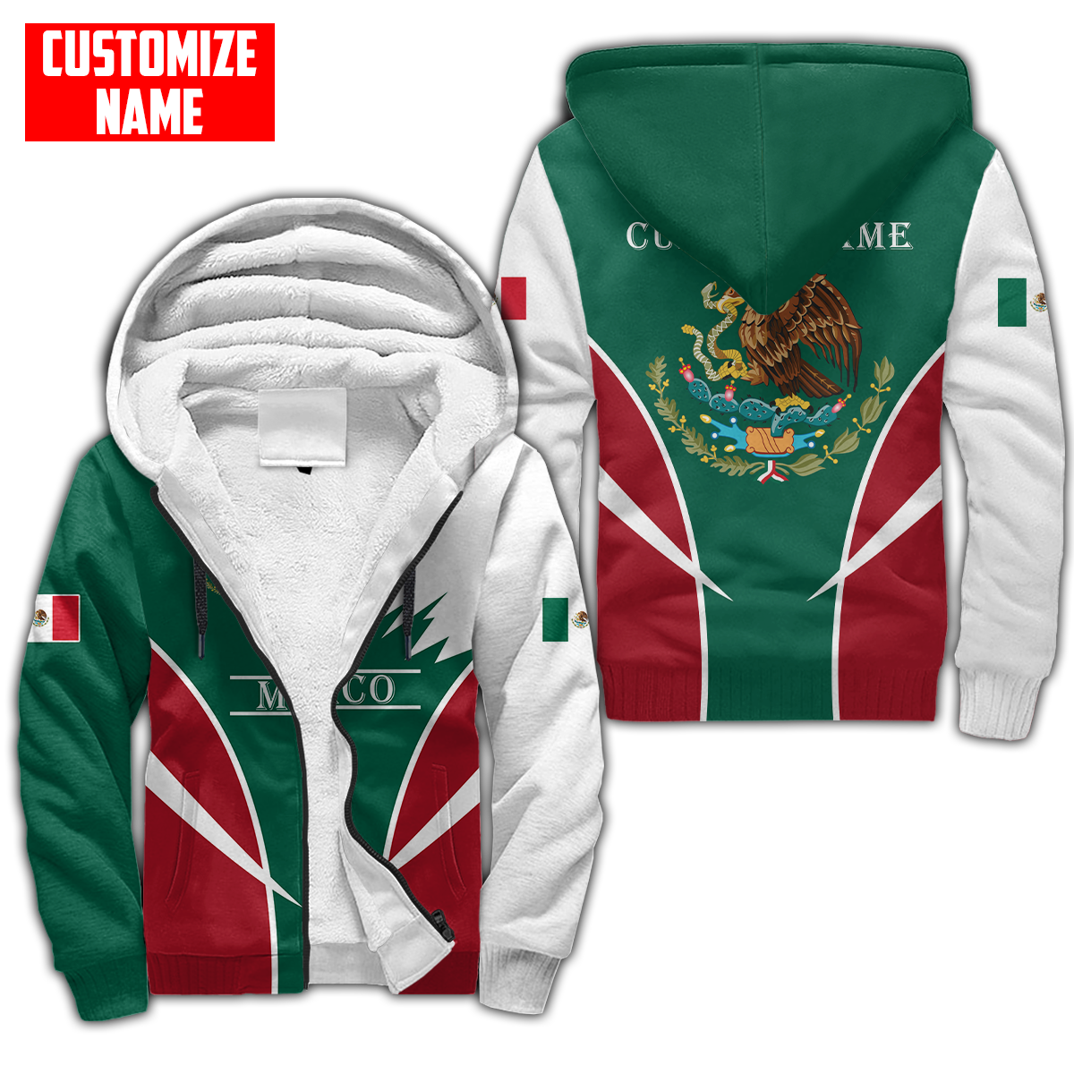 Personalized Name Mexico 3D All Over Printed Unisex Shirts DQB06072101