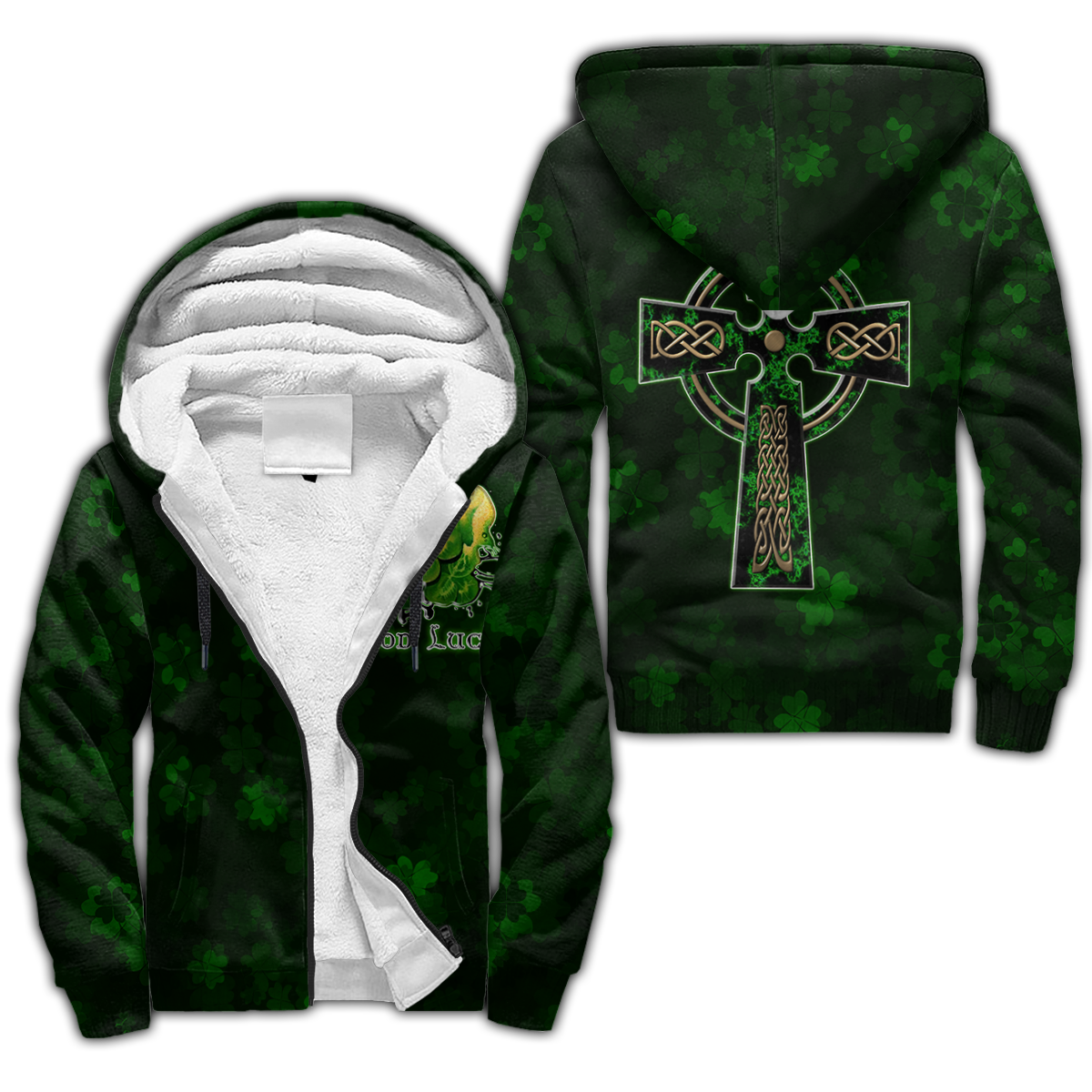 Premium Unisex Hoodie Personalized Irish St.Patrick Day ML