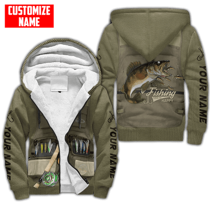 Customized name Fishing 3D All Over Printed Shirts