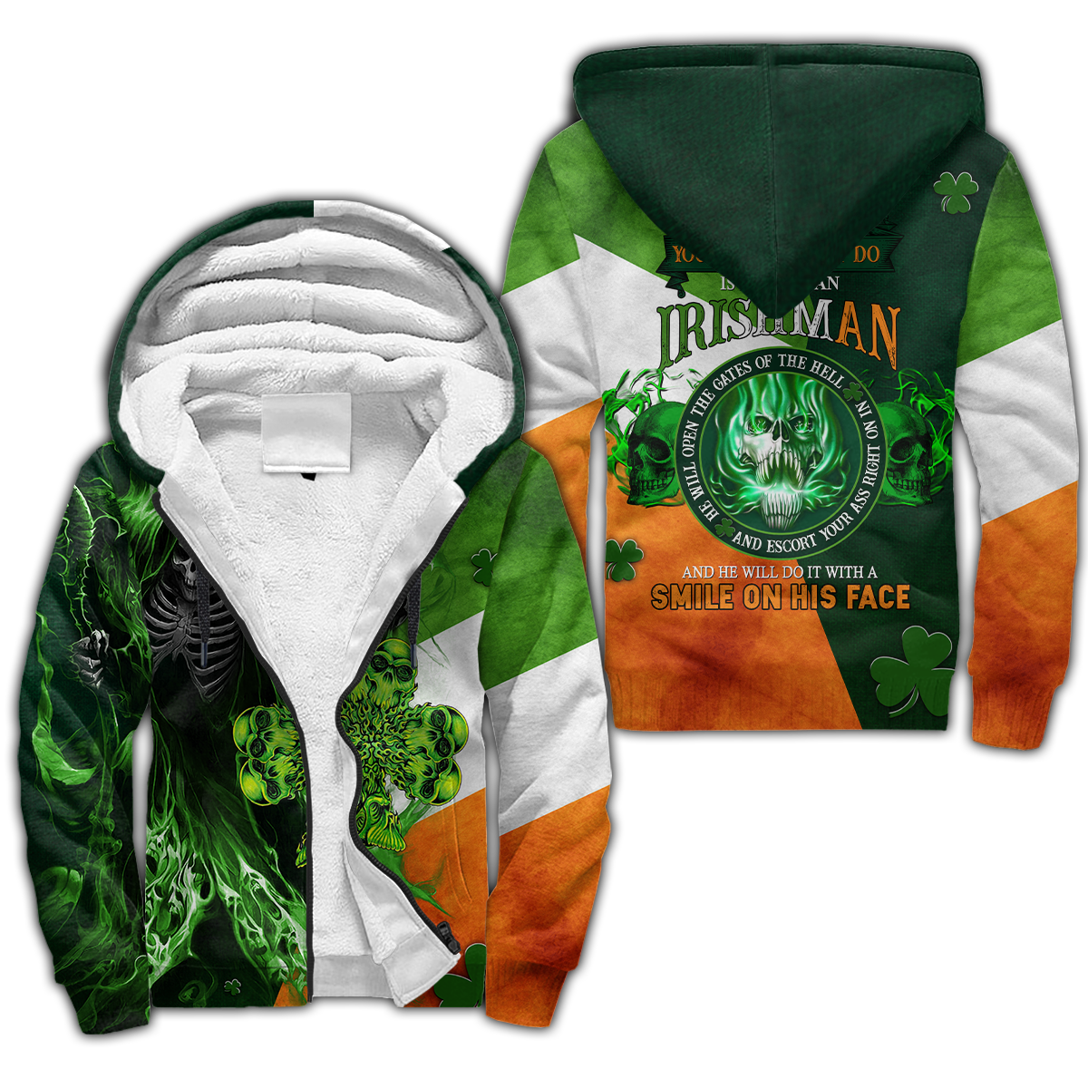 Irish Saint Patrick Day 3D All Over Printed Unisex Shirt