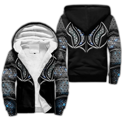 Premium Unisex Geometric Hoodie ML