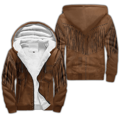 Cowboy Jacket No26 Cosplay 3D Over Printed Unisex Deluxe Hoodie ML