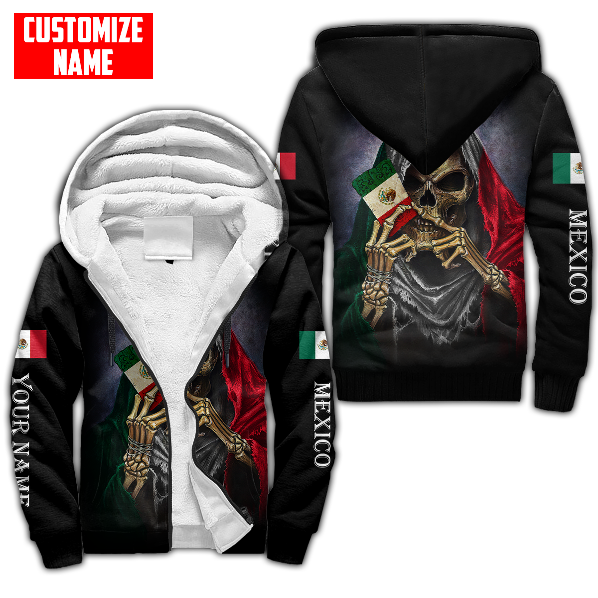 Persionalized Mexico 3D All Over Printed Unisex Shirts DQB03072101