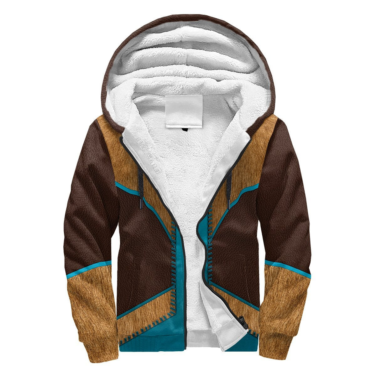 Cowboy Jacket No10 Cosplay 3D Over Printed Unisex Deluxe Hoodie ML