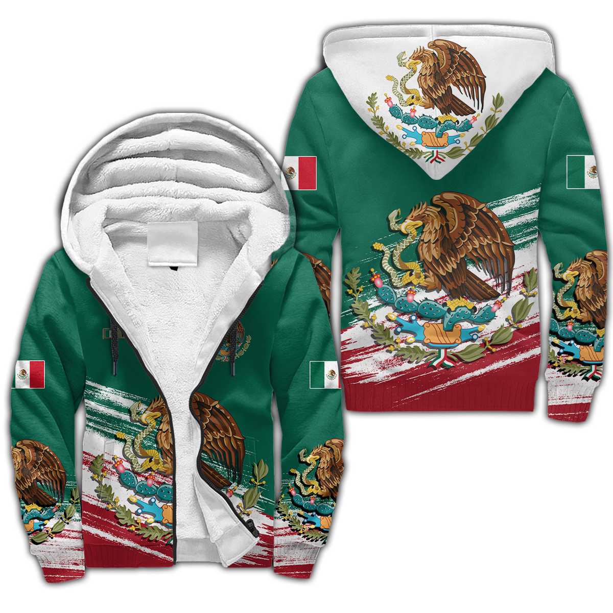 Persionalized Mexico 3D All Over Printed Unisex Shirts