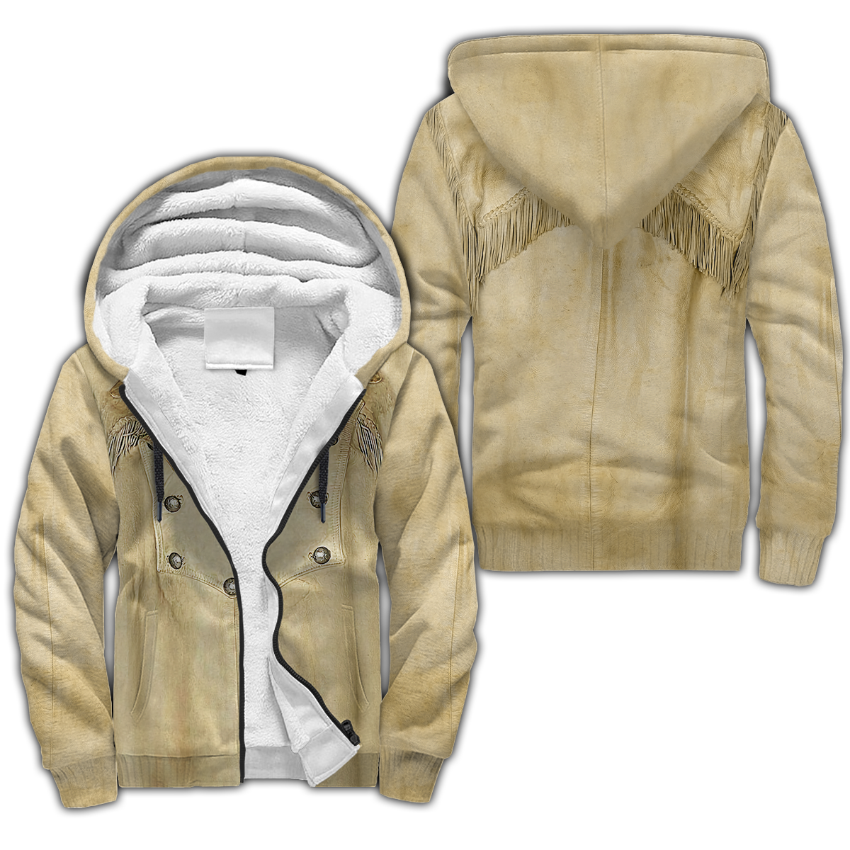Cowboy Jacket No30 Cosplay 3D Over Printed Unisex Deluxe Hoodie ML