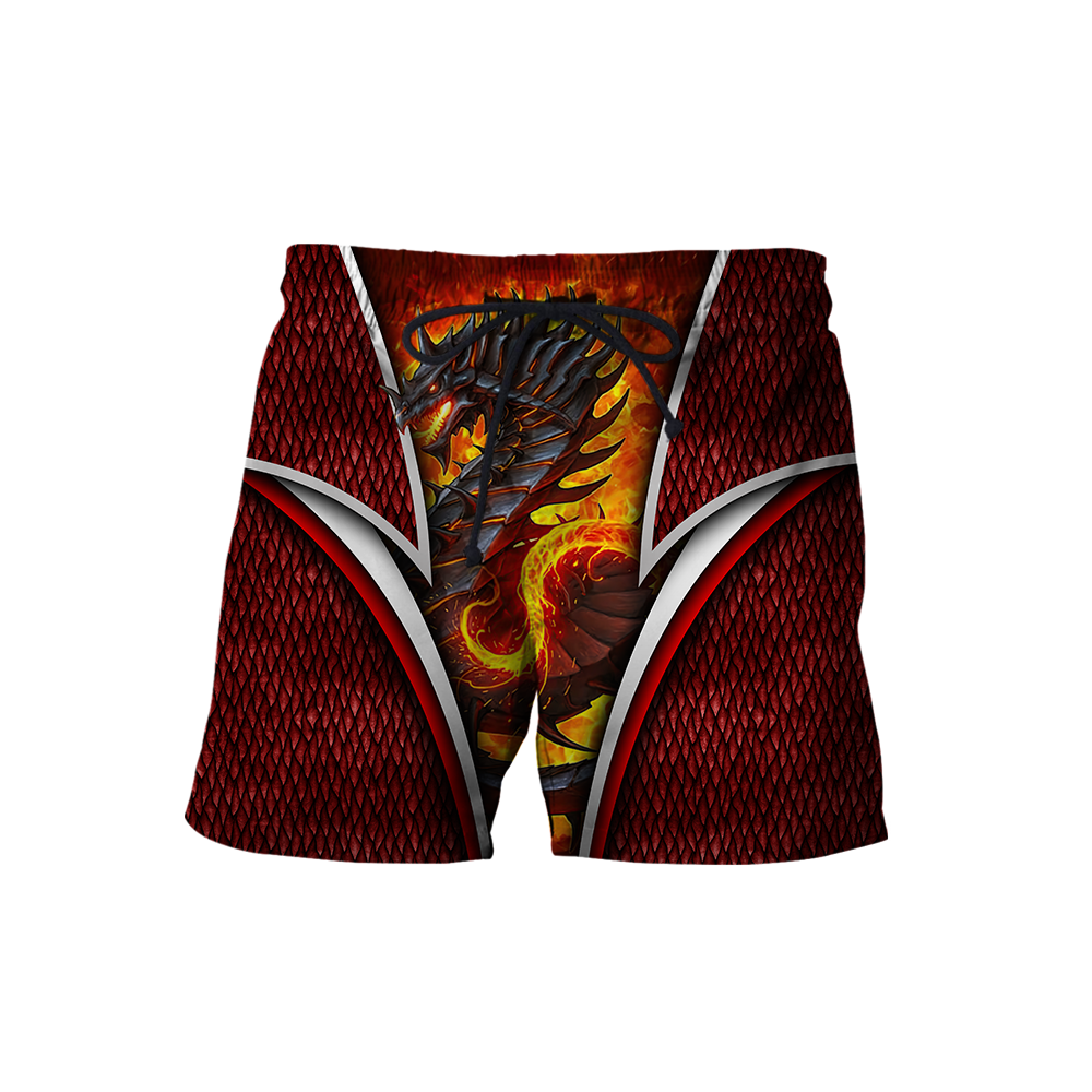 Premium Fire Dragon All Over Printed Shirts For Men And Women MEI