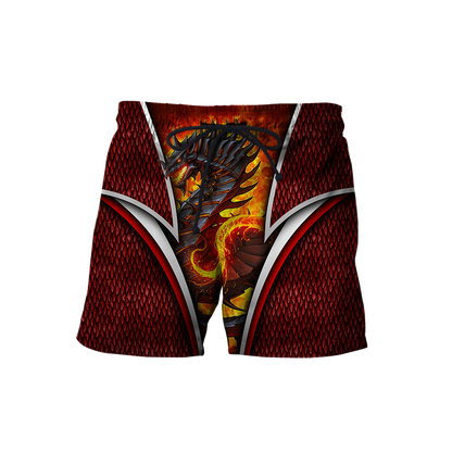 Premium Fire Dragon All Over Printed Shirts For Men And Women MEI