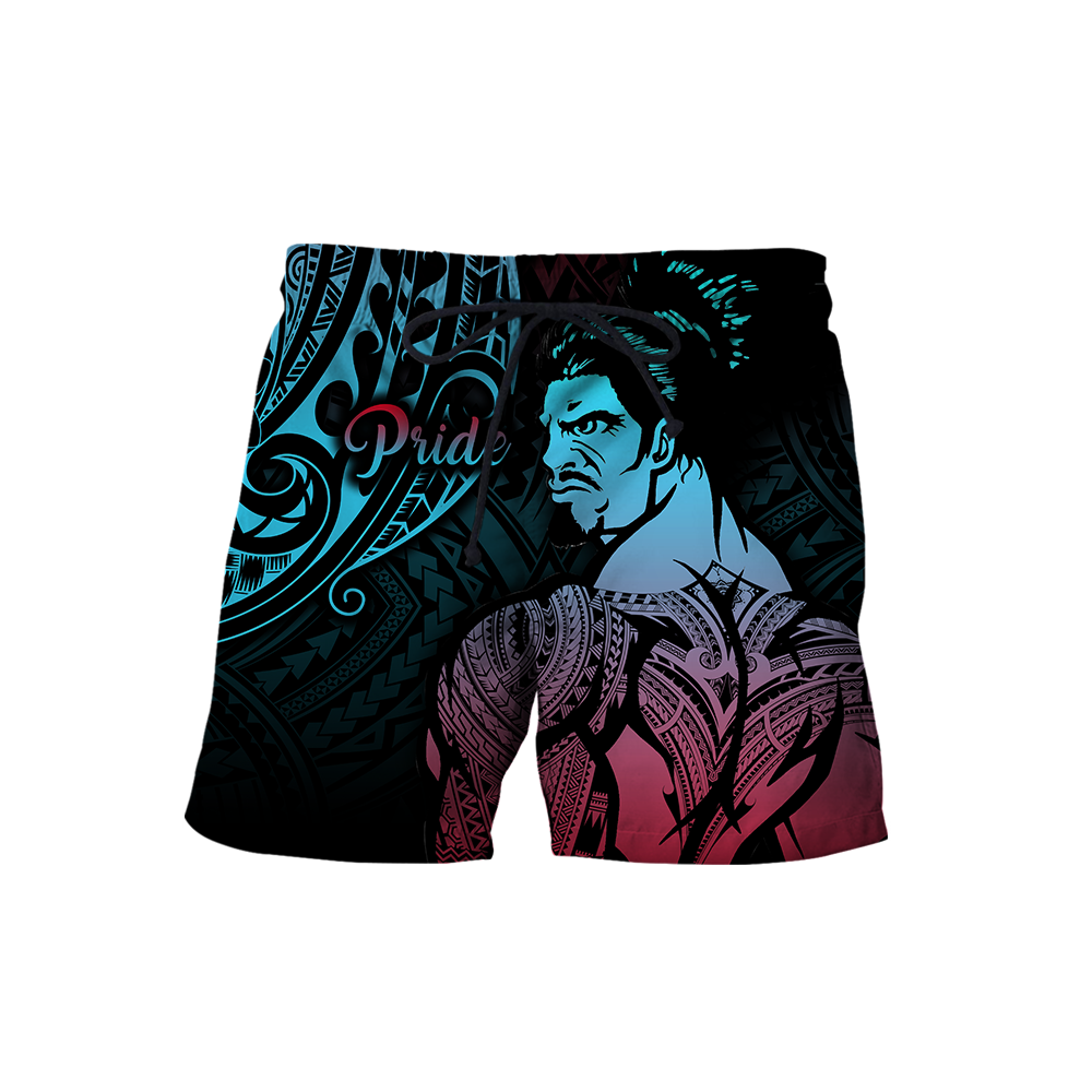 Amazing Warrior Pride Polynesian 3D Tattoo Unisex Deluxe Hoodie ML