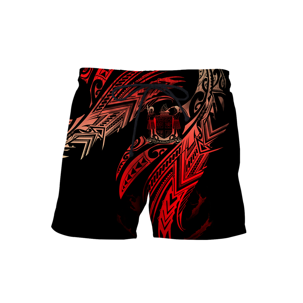 Amazing Fiji Polynesian Tattoo Unisex Deluxe Hoodie ML