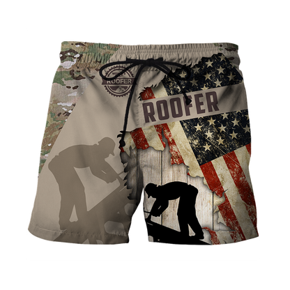 Premium Unisex All Over Printed Roofer Shirts MEI