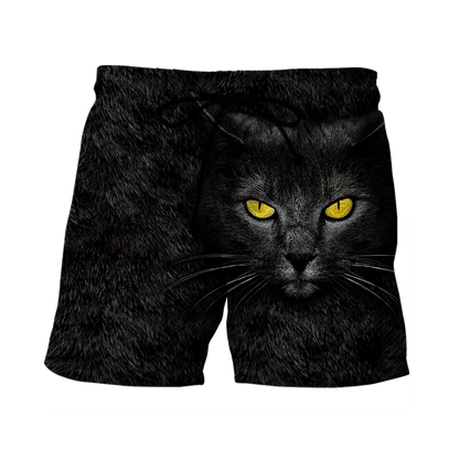 Black Cat face hair premium hoodie sweatshirt cover