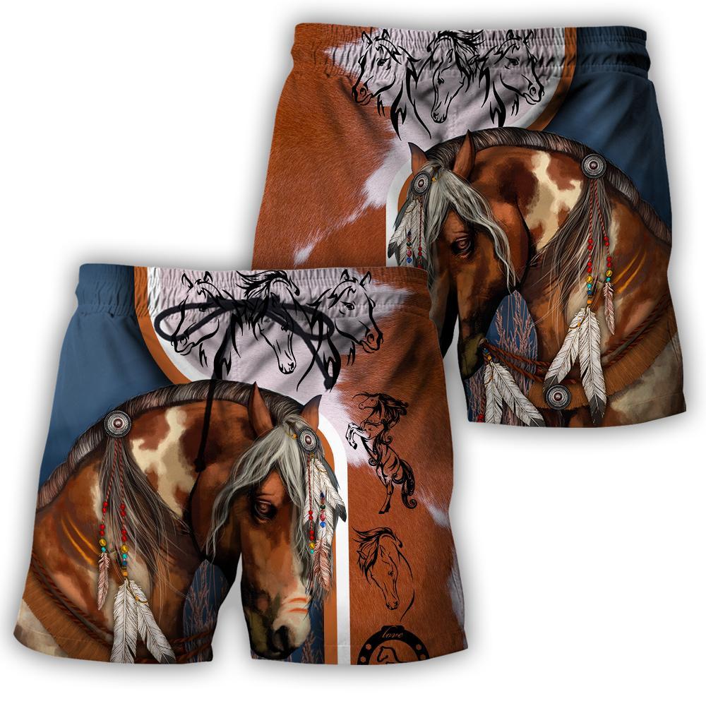 Love Horse 3D All Over Printed Shirts For Men And Women TR2404207 - Amaze Style™-Apparel