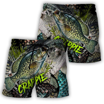 Crappie Fishing on skin 3D all over shirts for men and women TR061201 - Amaze Style™-Apparel
