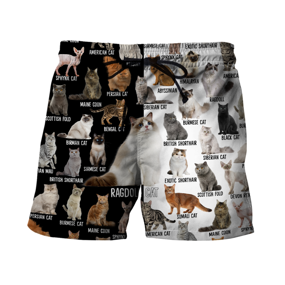 Love Cat Breeds World premium hoodie sweatshirt