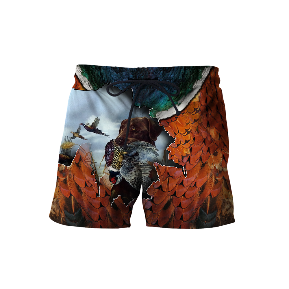 Pheasant Labrador Hunting 3D All Over Printed Shirts For Men And Women AZ100101 - Amaze Style™-Apparel