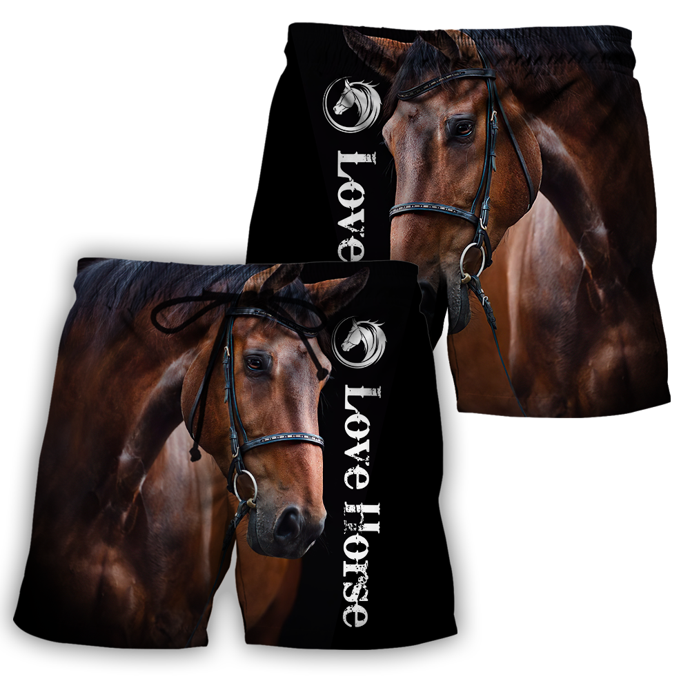 Love Horse 3D All Over Printed Shirts For Men And Women TR2005204 - Amaze Style™-Apparel