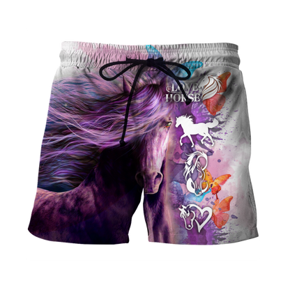 Beautiful Horse 3D All Over Printed Hoodie For Men And Women TR1411205
