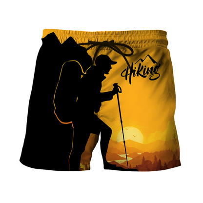 Hiking trails open sunset 3D all over printed shirts for men and women