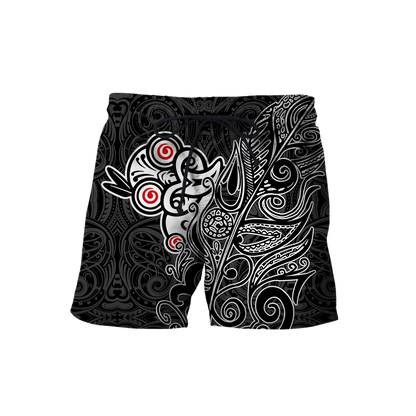 Tiki fern maori hoodie all over printed shirts for men and women AZ301201 - Amaze Style™-Apparel