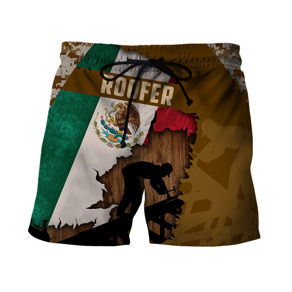 Premium Unisex All Over Printed Mexican Roofer Shirts MEI