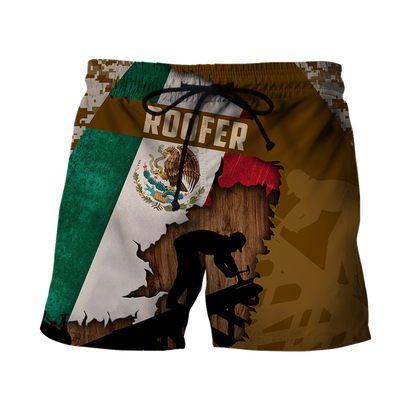 Premium Unisex All Over Printed Mexican Roofer Shirts MEI