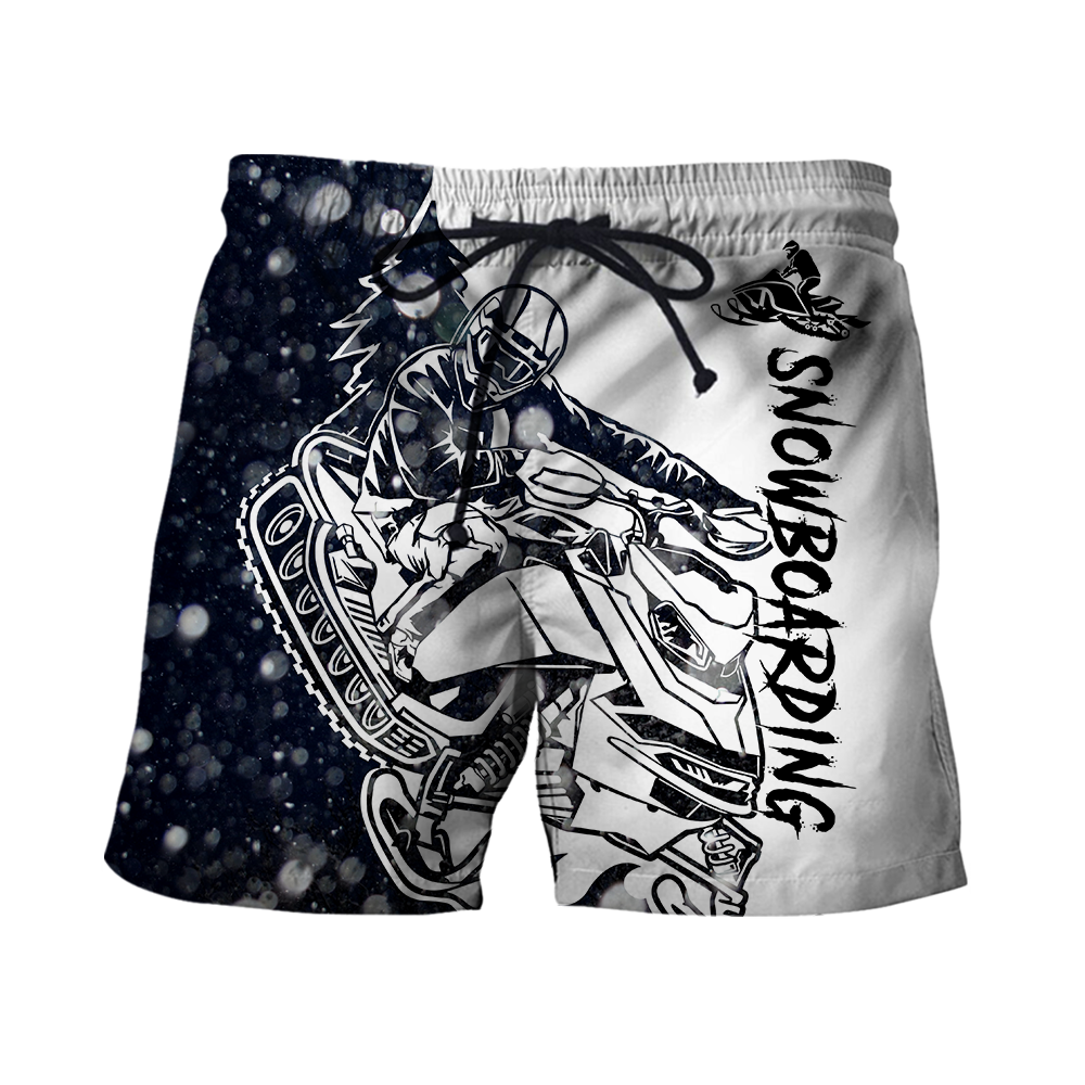 Snowboarding 3D All Over Printed shirt & short for men and women PL