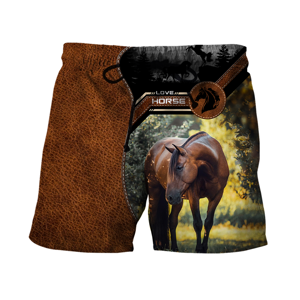 Love Horse 3D All Over Printed Shirts For Men and Women TA08312004