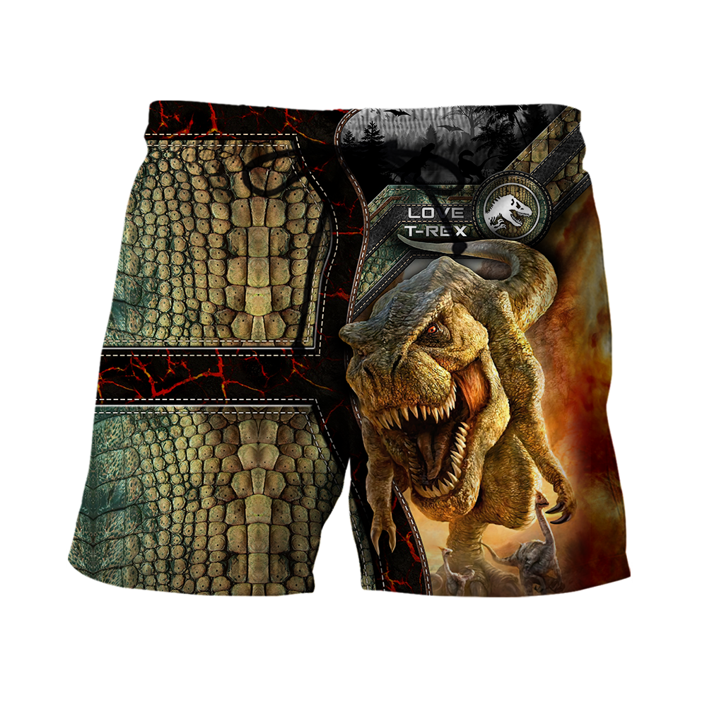 Dinosaur T-rex Master 3D all over printed shirts