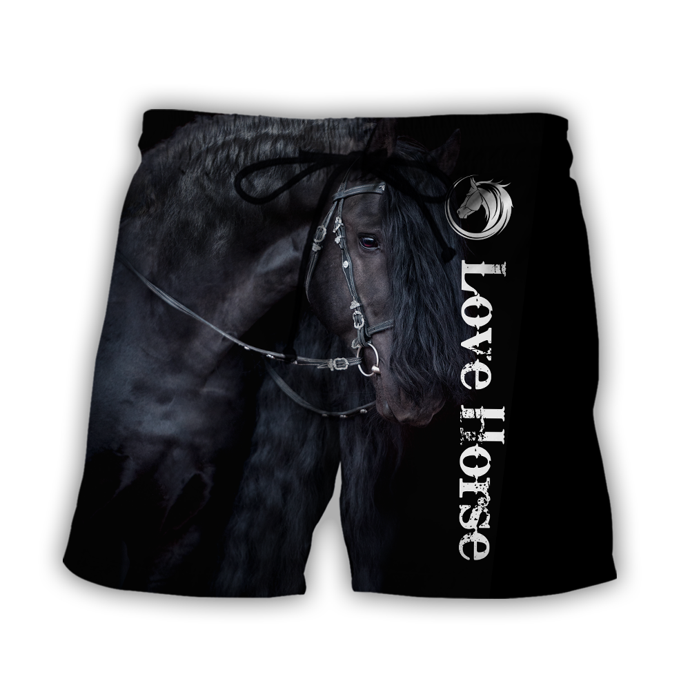 Beautiful Horse 3D All Over Printed Shirts For Men And Women TR2105202S - Amaze Style™-Apparel