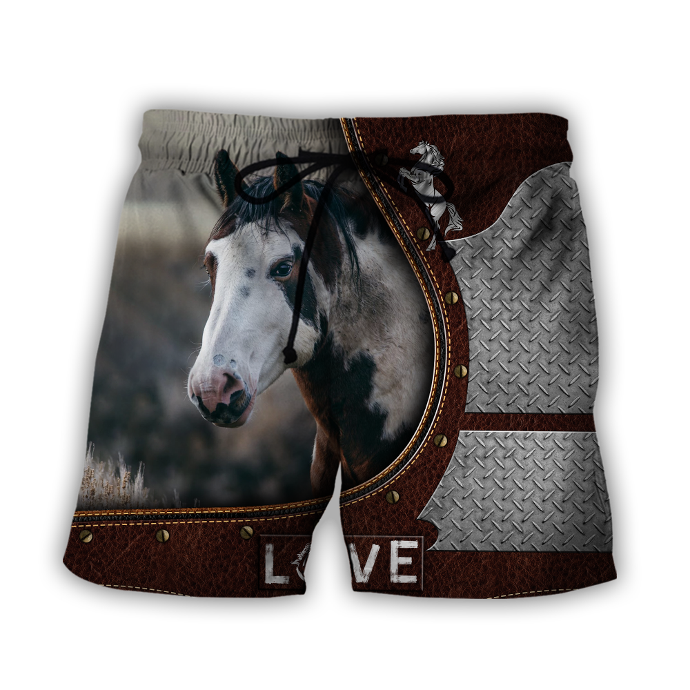 Love Beautiful Horse 3D All Over Printed Shirts For Men And Women TR2505204S - Amaze Style™-Apparel
