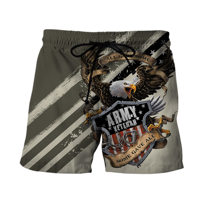 US Veteran Army All Gave Some 3D Shirts Proud Military