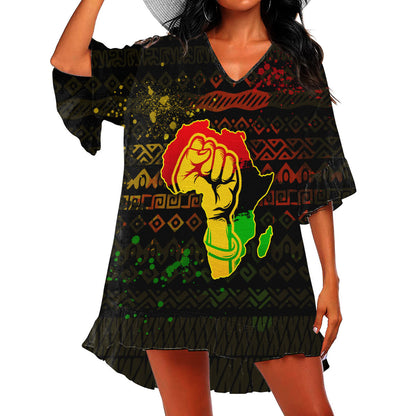 African Girl No 4 Swimsuit Cover Up NTN07302002