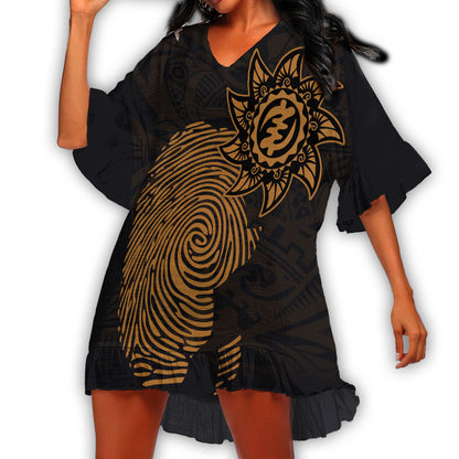 African Girl No 2 Swimsuit Cover Up NTN07042001