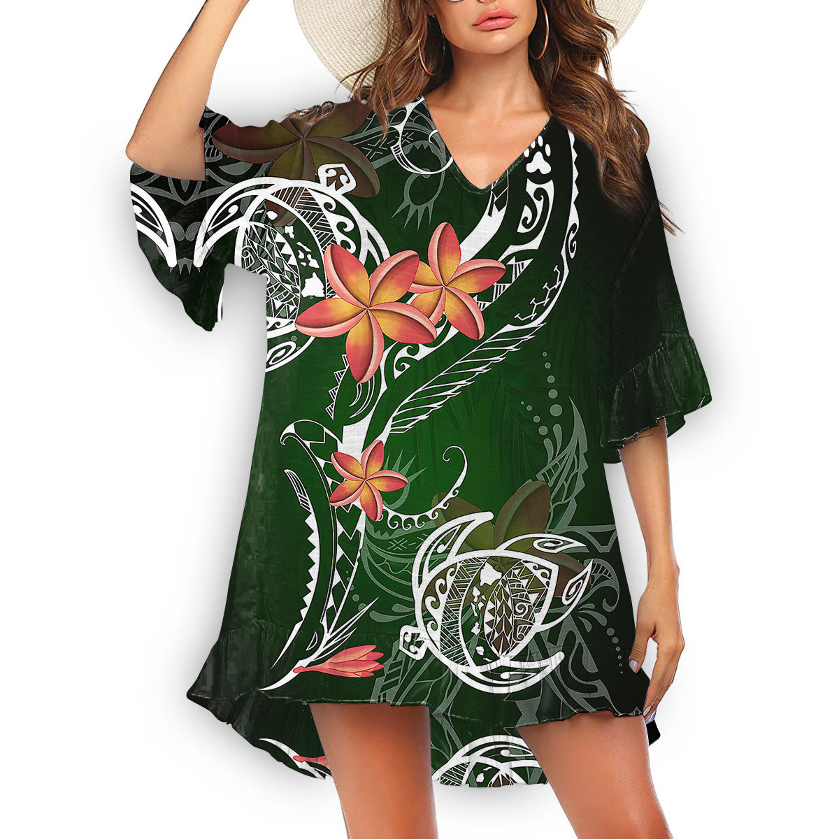 Polynesia No 13 Swimsuit Cover Up