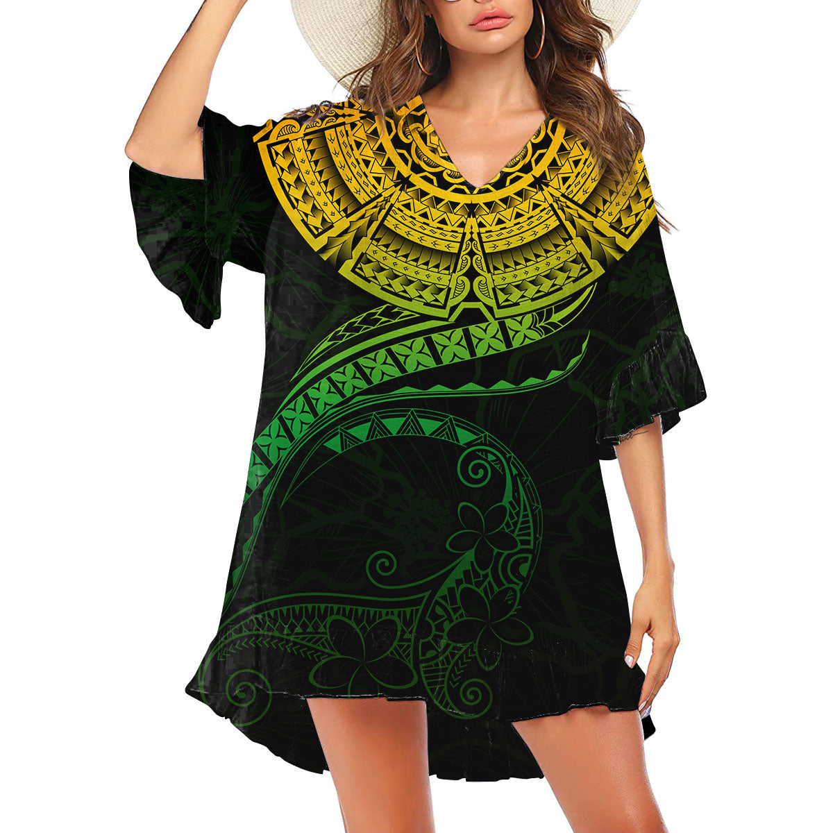 Polynesia No 5 Swimsuit Cover Up