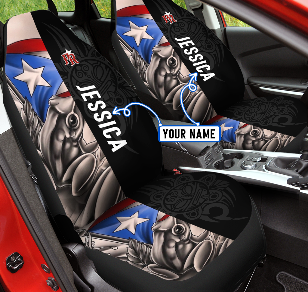 Common Coquí Puerto Rico Car Seat Cover MH23022104