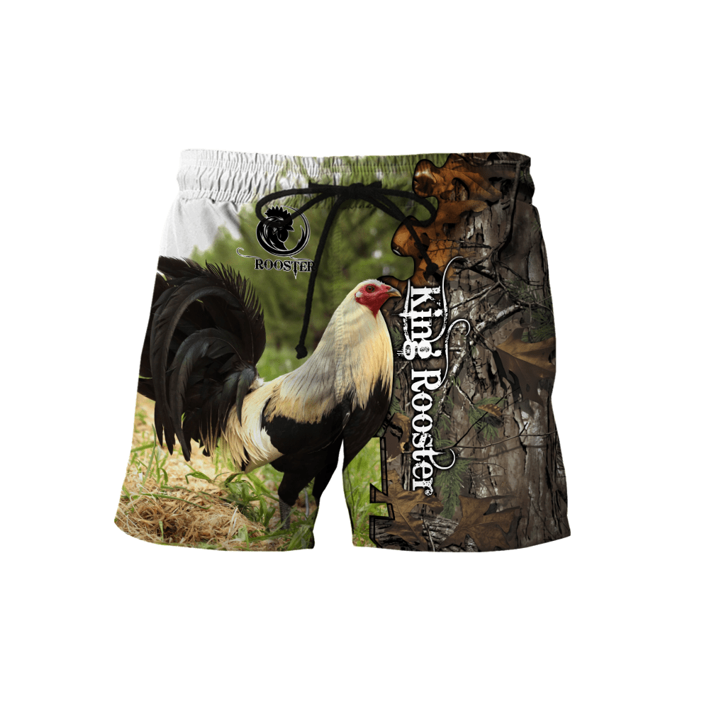 King Rooster 3D Printed Unisex Shirts HHT23042106