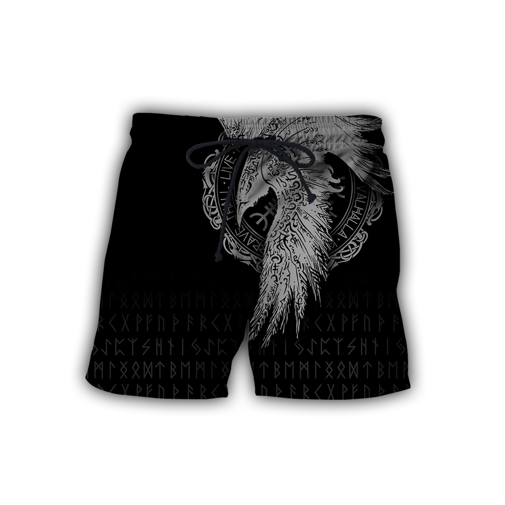 Premium Viking Raven Tattoo 3D Printed Unisex Shirts NTN24032102