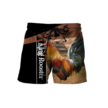 Personalized King Rooster 3D Printed Unisex Shirts SN27042103