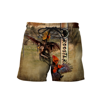 Personalized Rooster Fighting 3D Printed Unisex Shirts TNA05052105